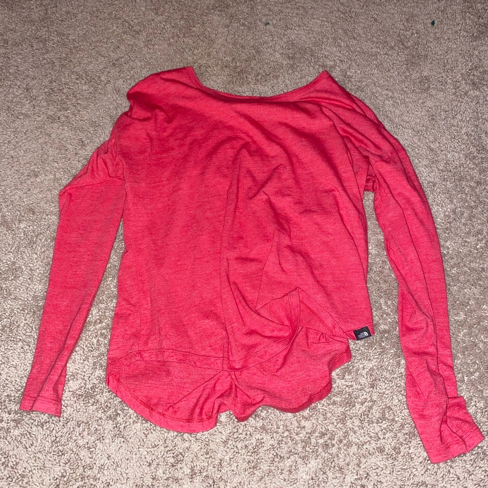 long sleeve north face top